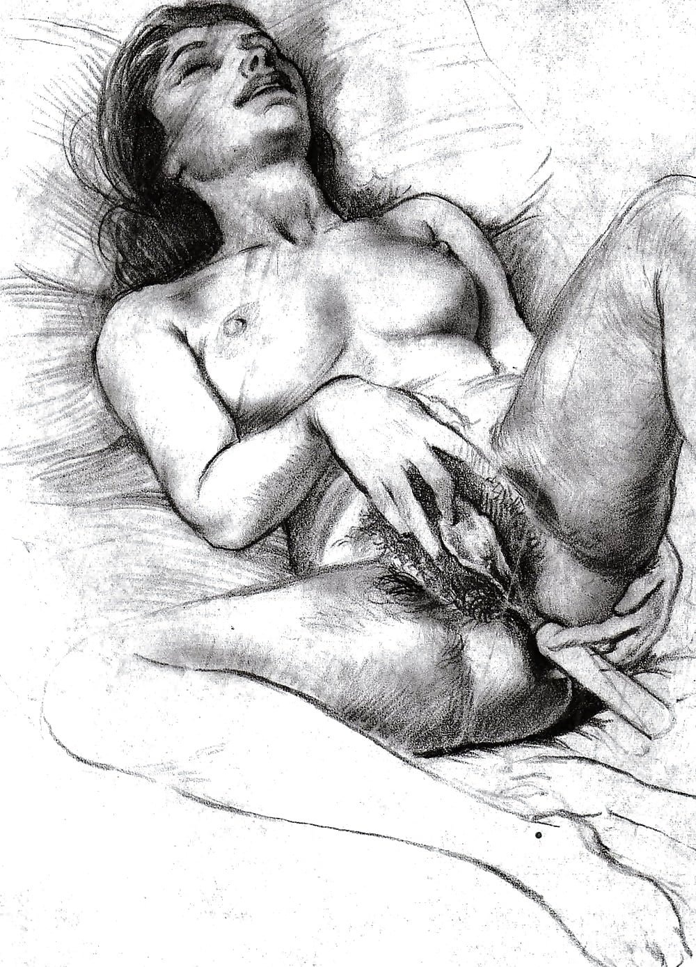 Ебля в живописи графике