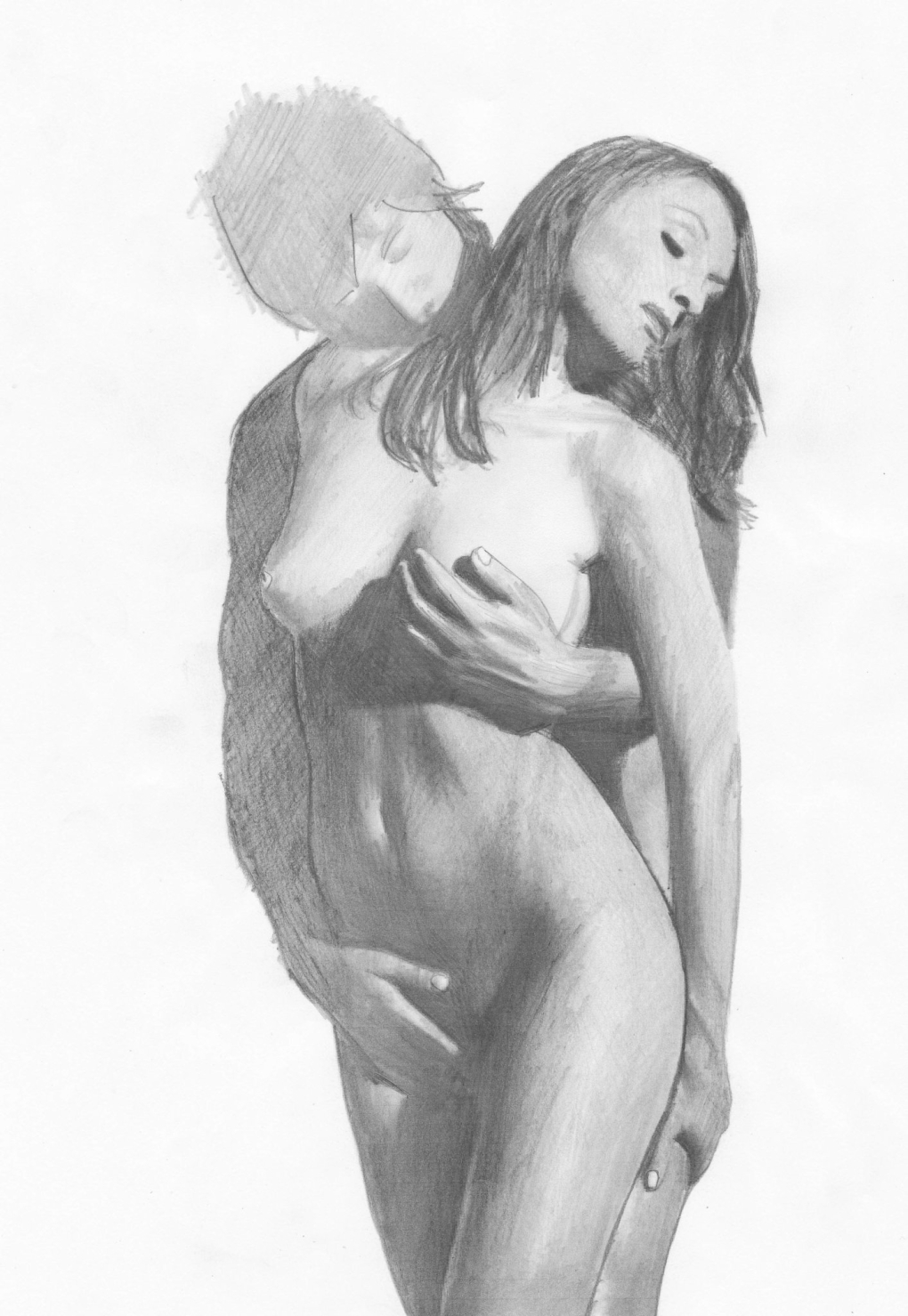 Голые женщины рисунки комиксы