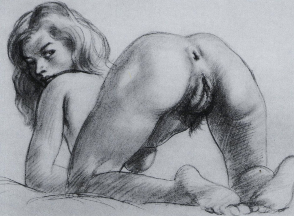 Эротические рисунки карандашом