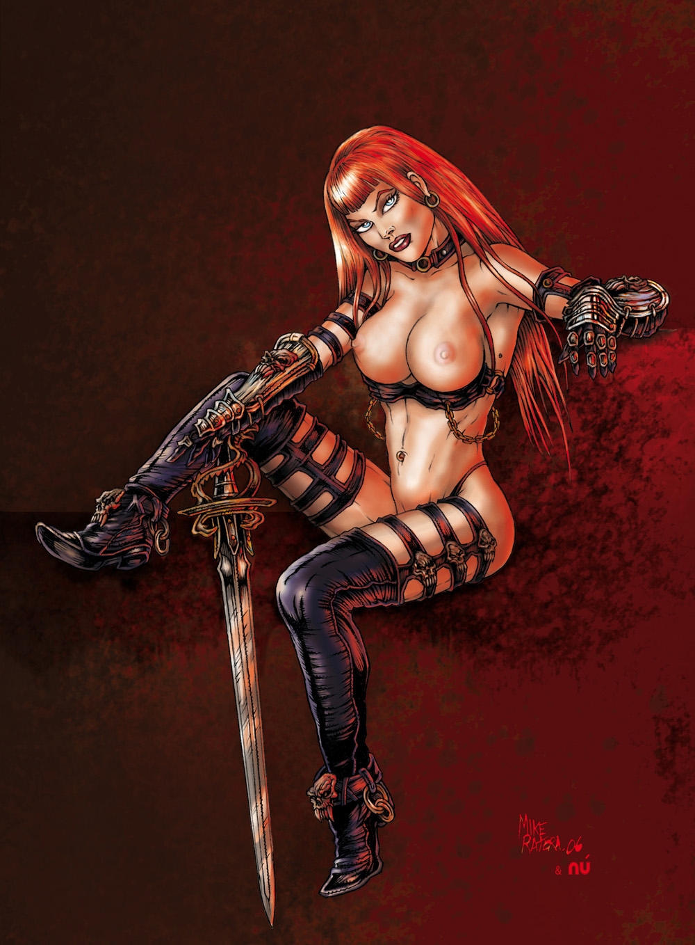 Рыжая Соня Red Sonja рабыня xxx