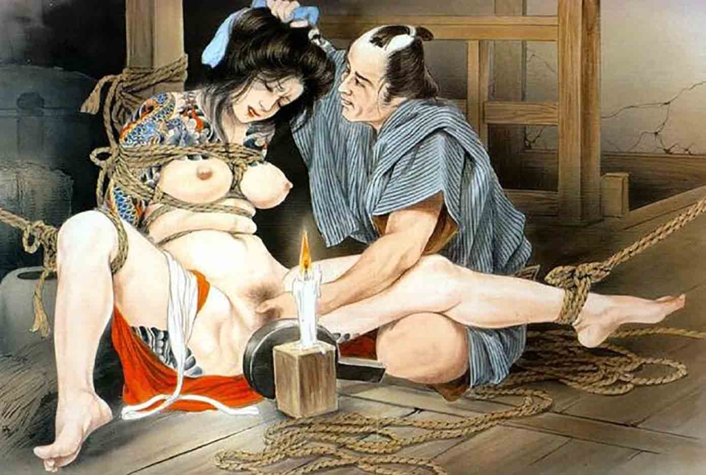 Японская старинная порнография