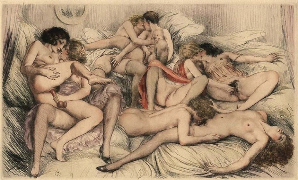 Мощный трах красивых телок