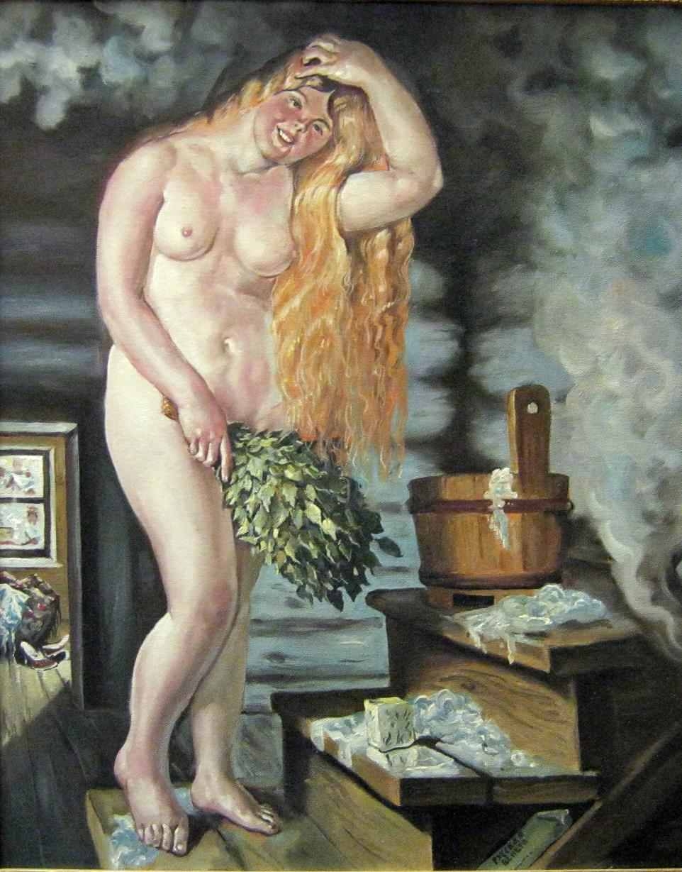 Кустодиев русская Венера