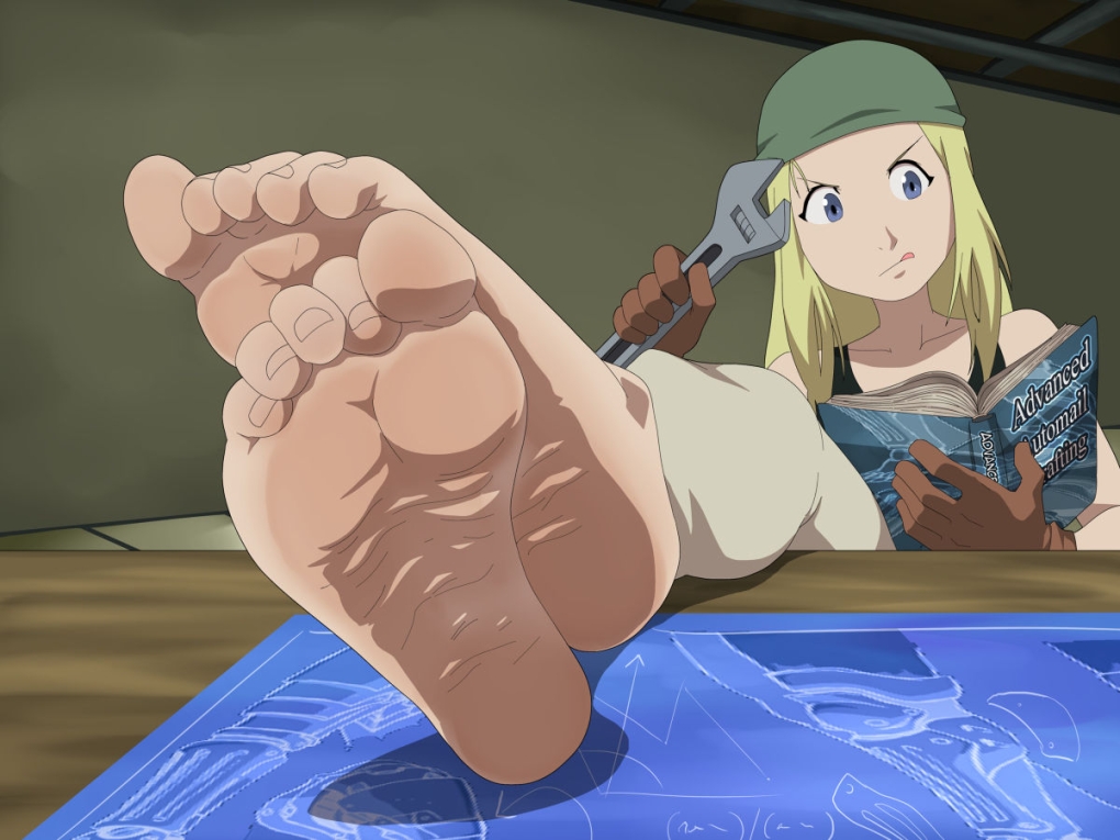 Стальной алхимик Winry big tits