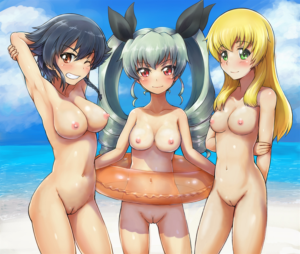 Girls und Panzer хентай анчови