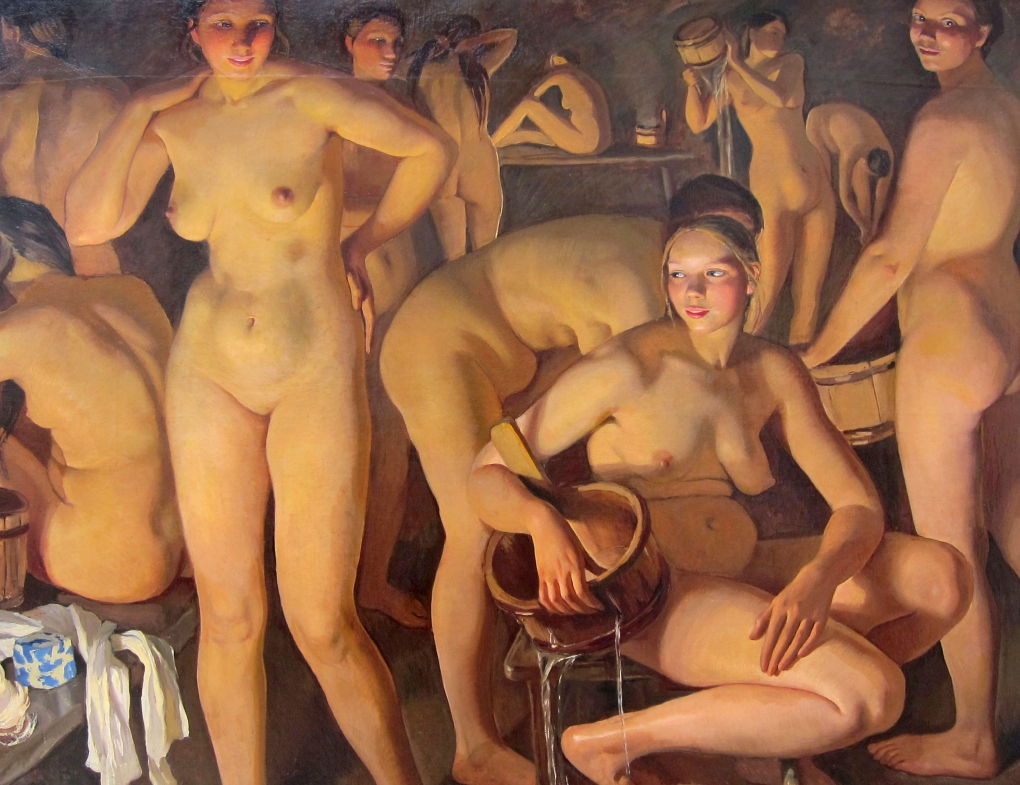 Зинаида Серебрякова баня 1926