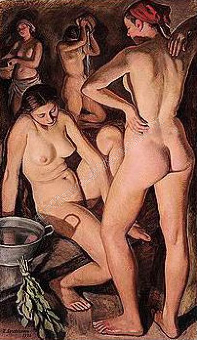 Зинаида Евгеньевна Серебрякова баня