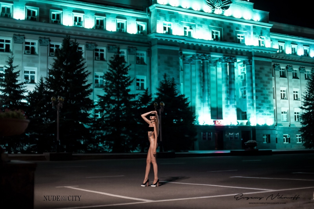 Русская эксгибиционистка
