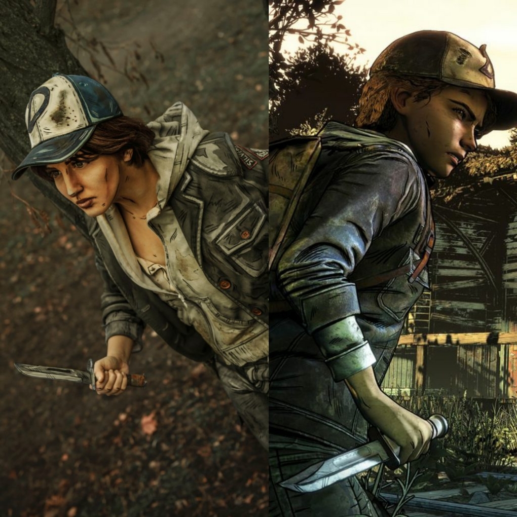 Косплей Клементины из the Walking Dead